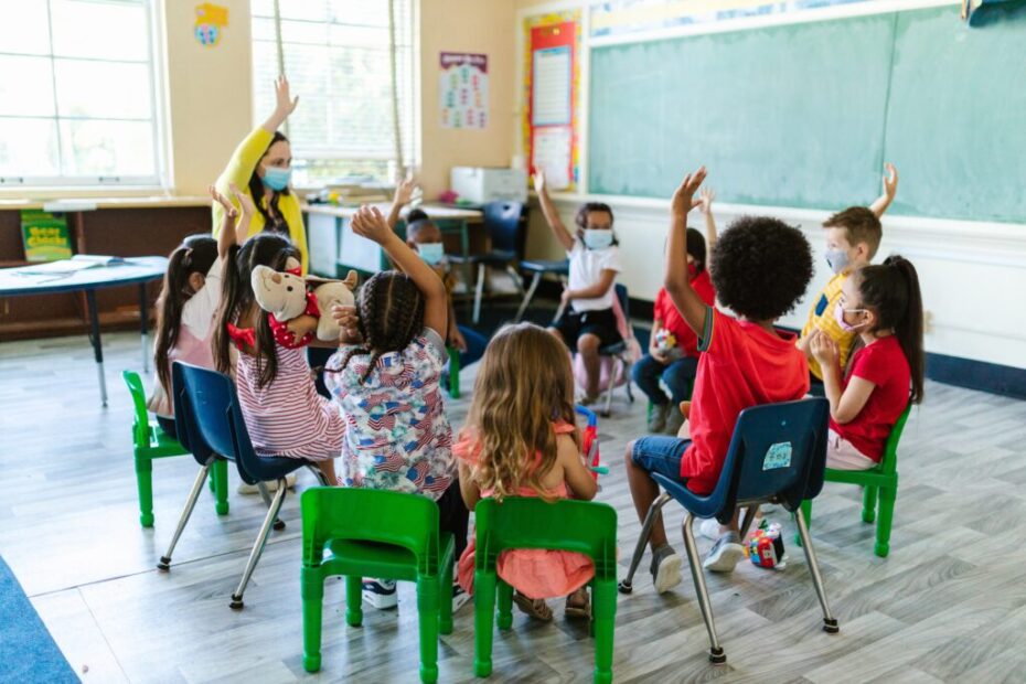 International school classroom